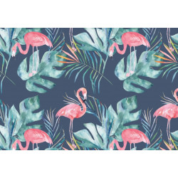 Jersey - Monstera Flamingos